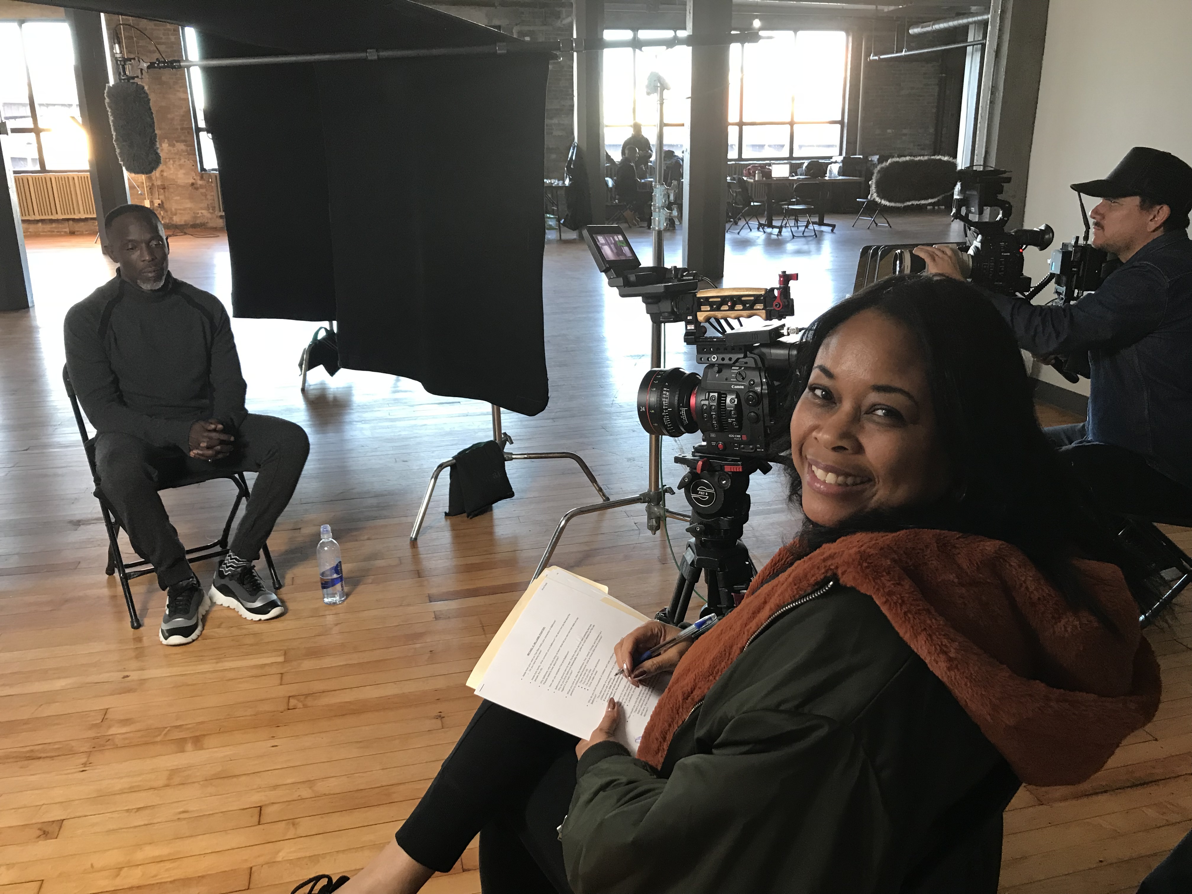 Running an interview set