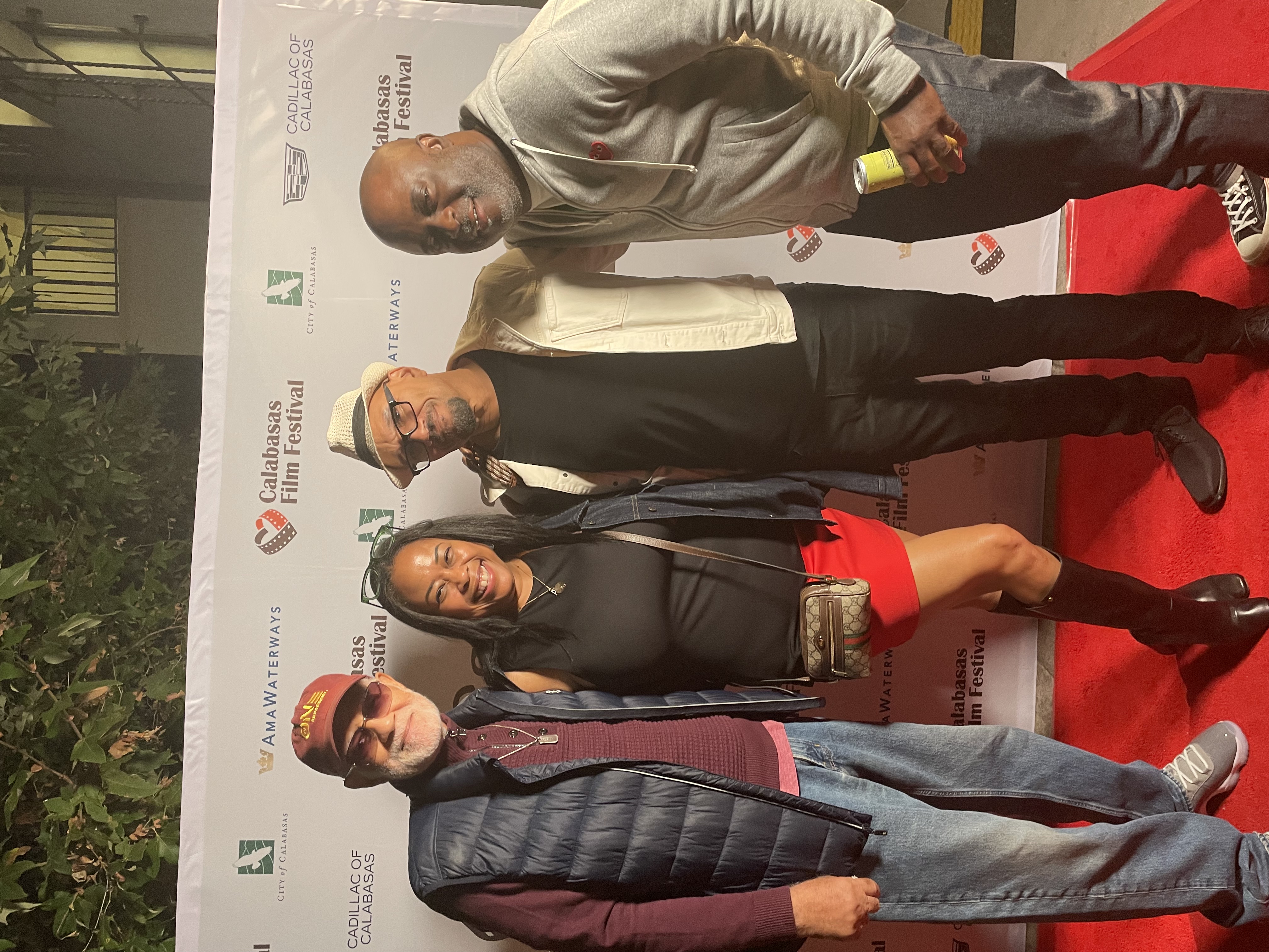 Festival premiere with the filmmaking team