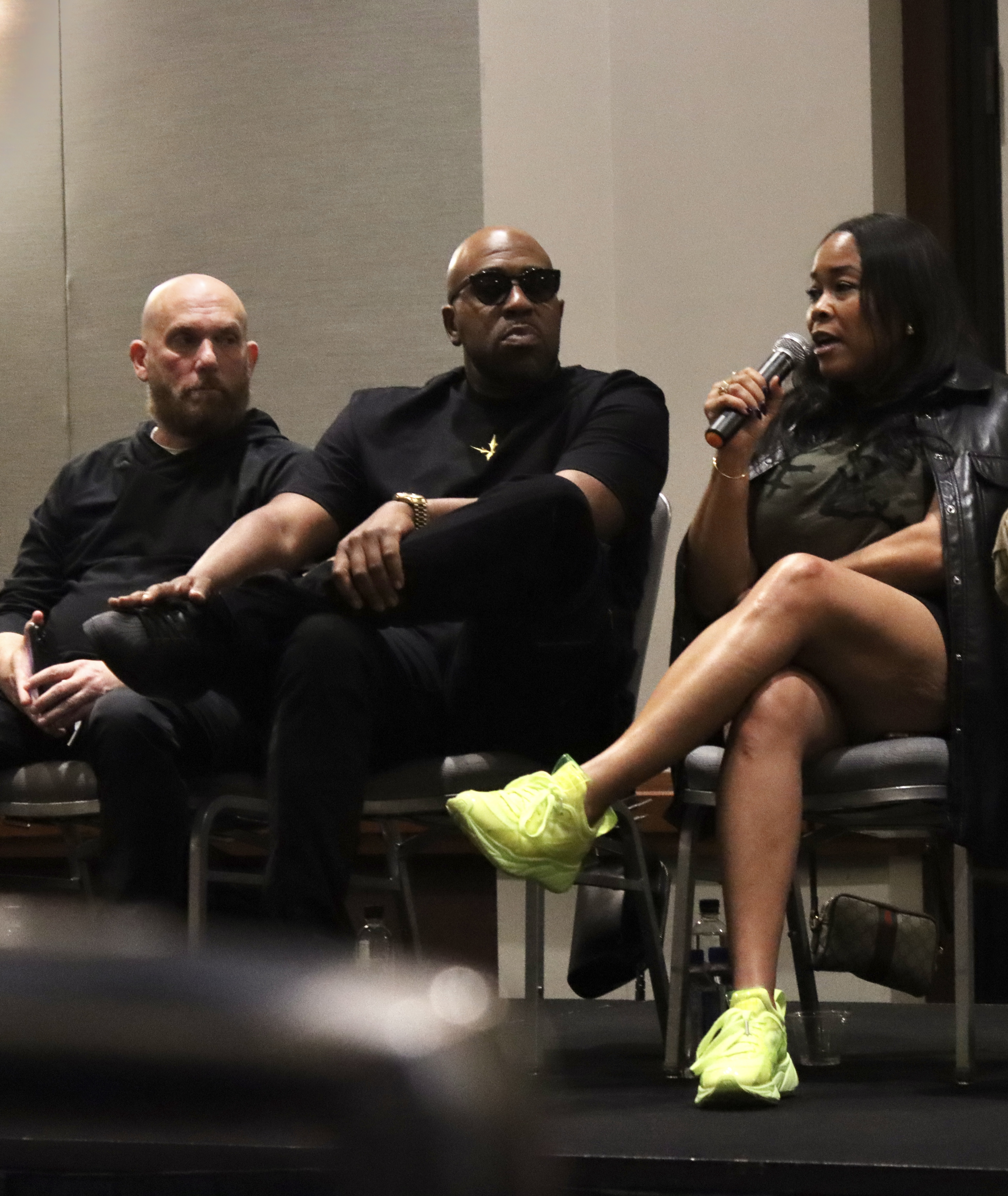 Andrena Hale on a festival panel